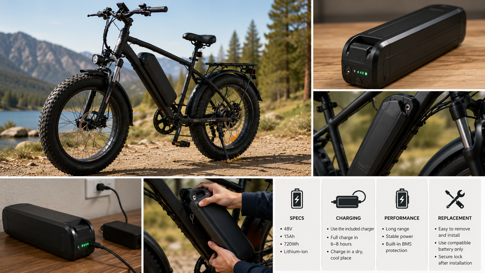Heybike Mars Battery