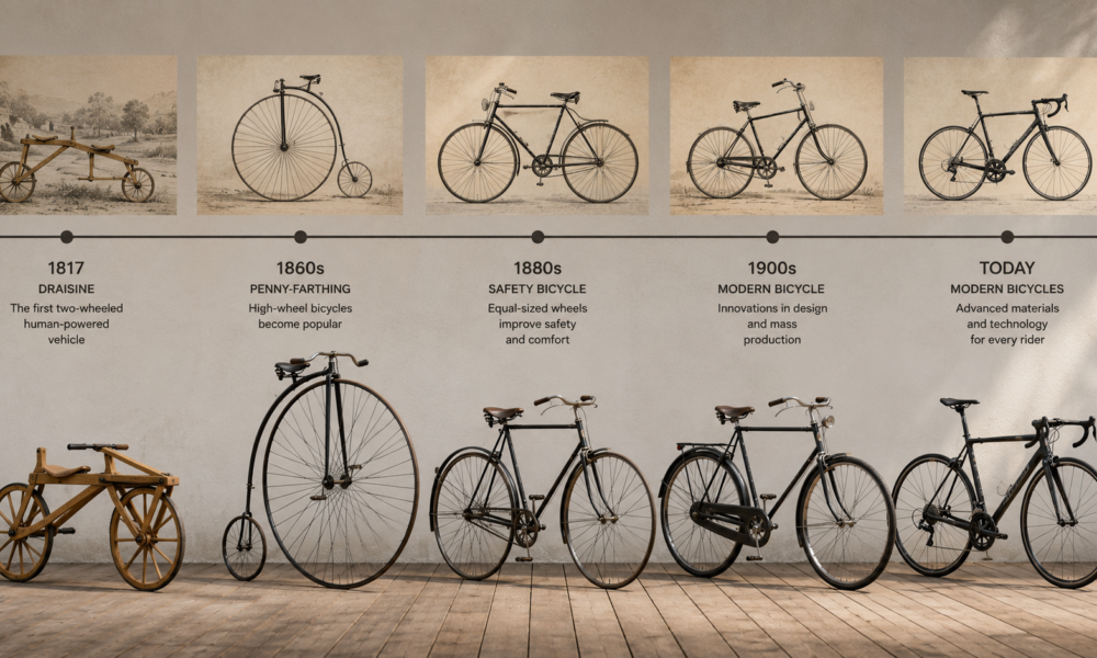 Bicycle Invented