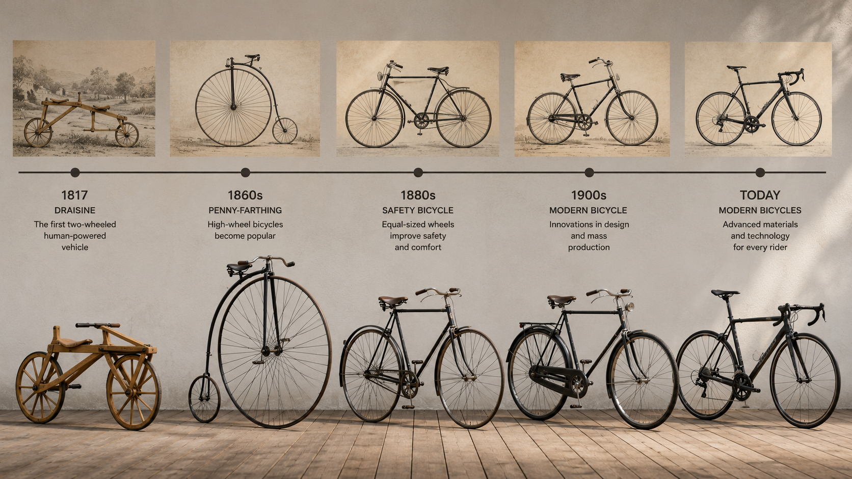 Bicycle Invented