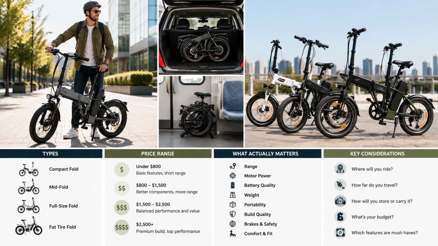 Folding Electric Bikes
